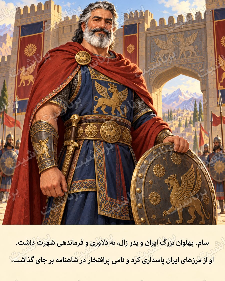 کاربرگ رنگ آمیزی سام